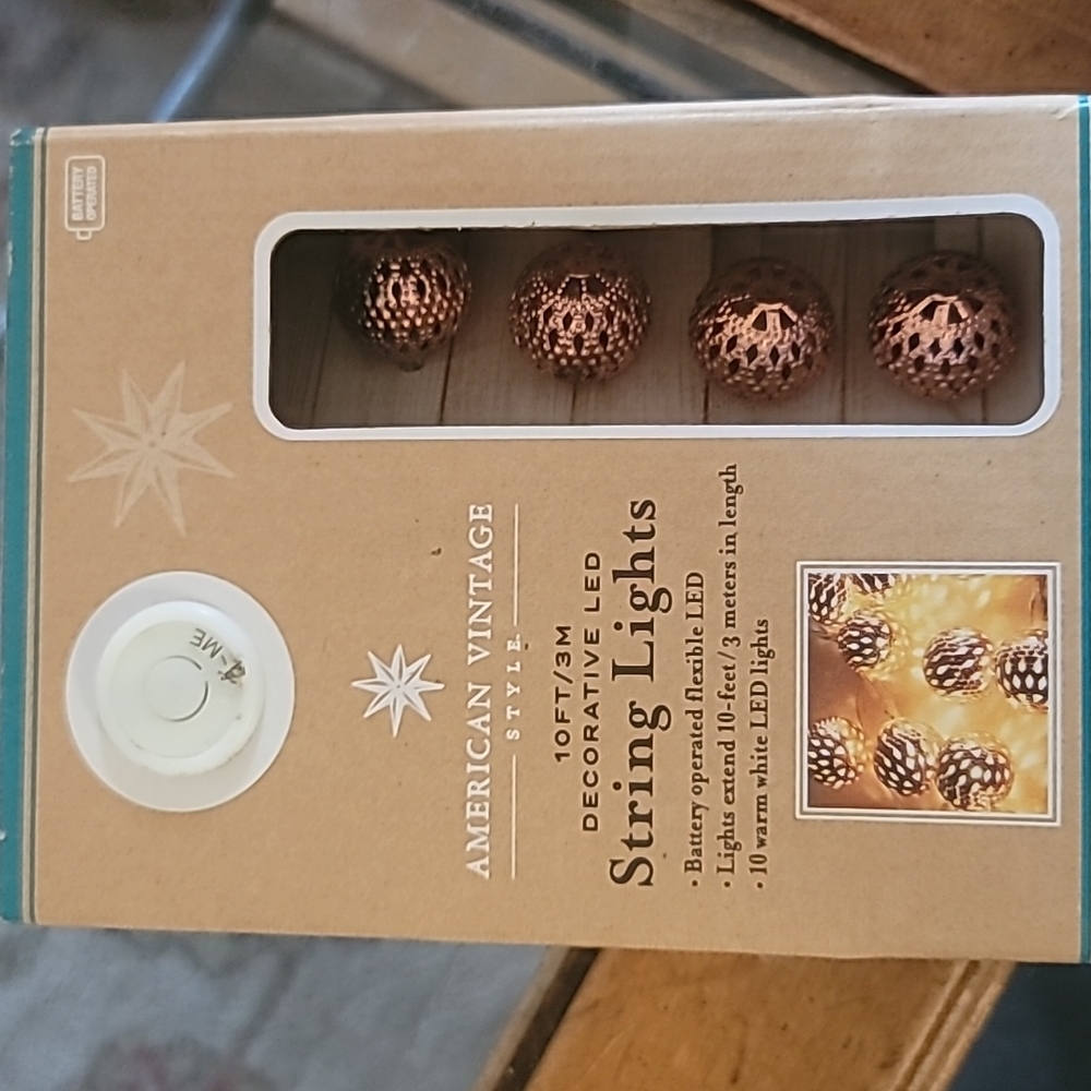 String lights New in Box